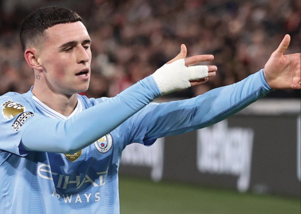 Phil Foden élu meilleur joueur de l’année